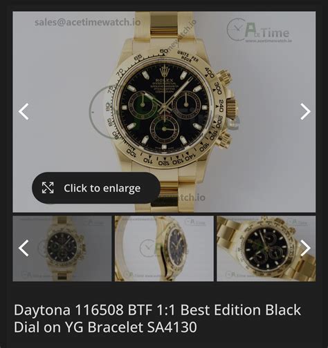 daytona btf vs clean